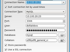 Login window