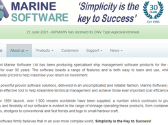 Marine Software Screenshot 1