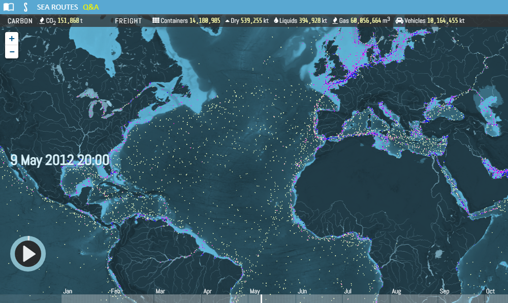 Marine Vessel Traffic Screenshot 1