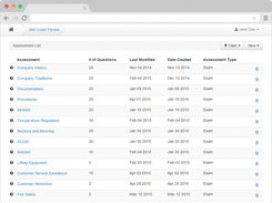 MarineLMS Screenshot 2