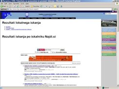 Search page including 3rd party search engine