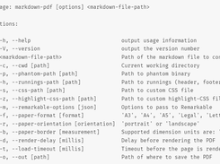 markdown-pdf Screenshot 1