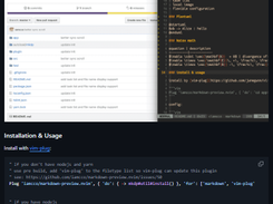 Markdown Preview for (Neo)vim Screenshot 2