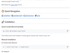 Markdown Viewer Agent Skills Screenshot 1