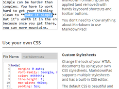 MarkdownPad Screenshot 3