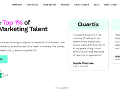 MarketerHire Screenshot 1