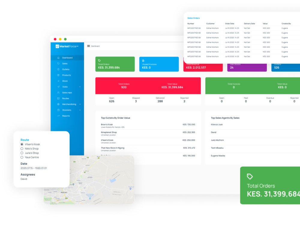 MarketForce One Screenshot 1