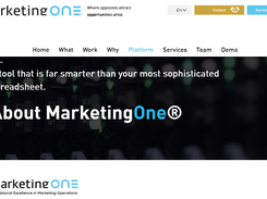 MarketingOne Screenshot 1