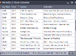 MarketXLS Screenshot 1