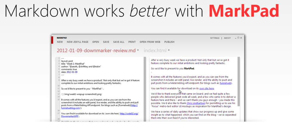 MarkPad Screenshot 1