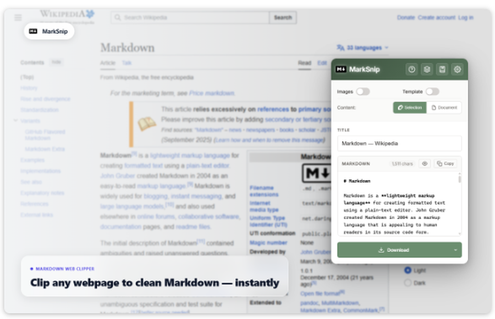 MarkSnip Screenshot 1