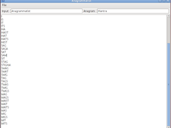 Get all lexigrams from leftover letters.