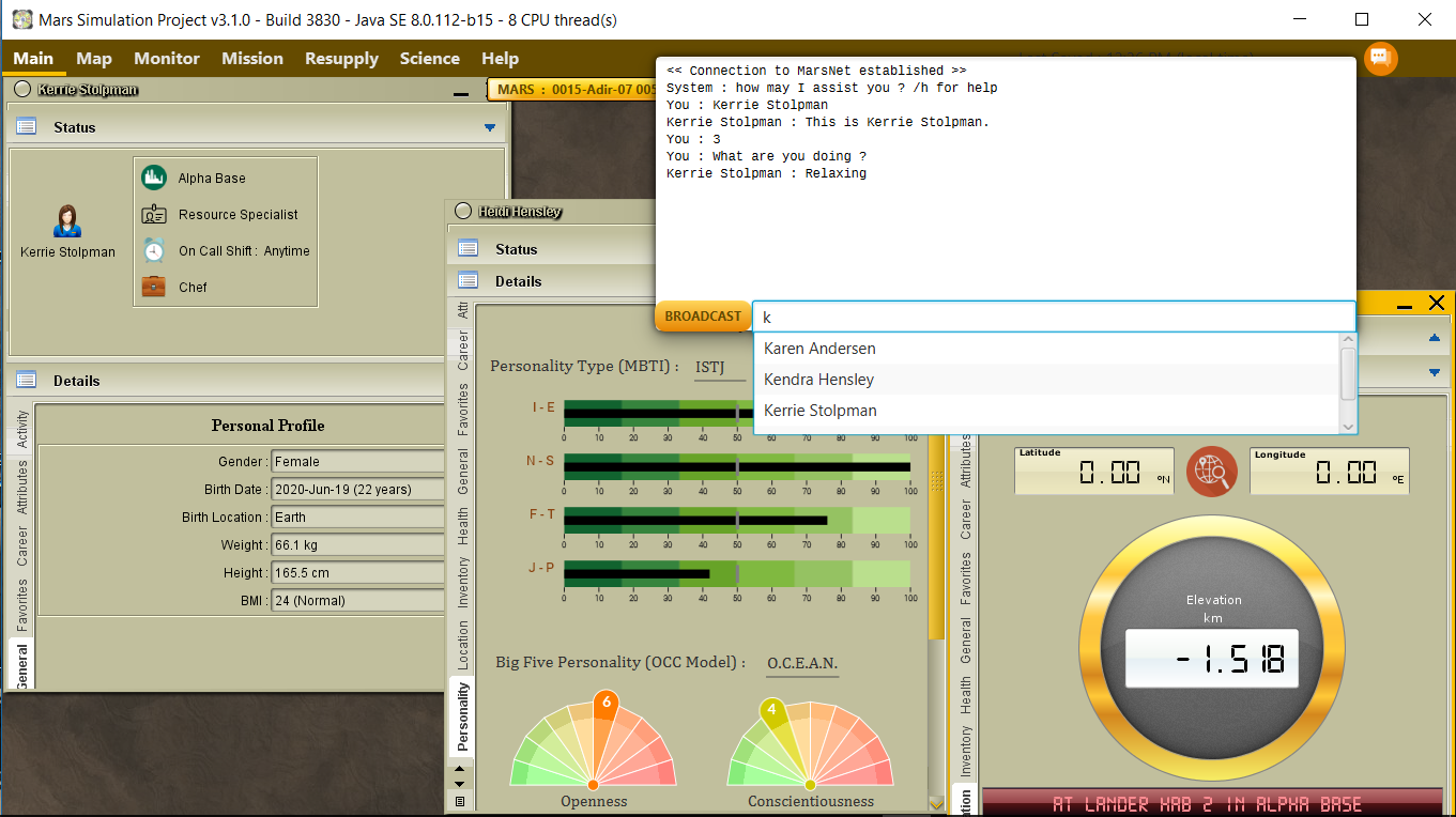 Mars Simulation Project Download Sourceforge Net