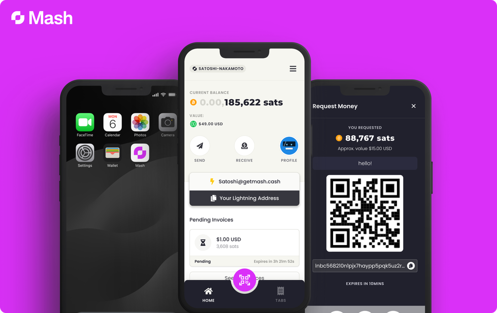 Mash Wallet Bitcoin – Hero