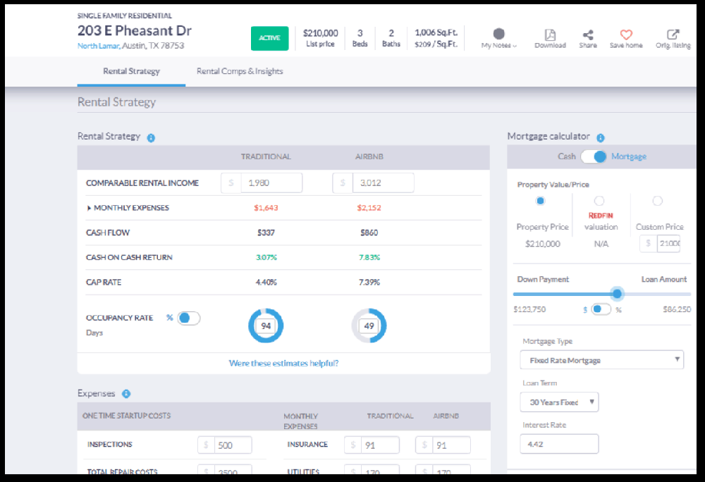 Mashvisor Screenshot 1