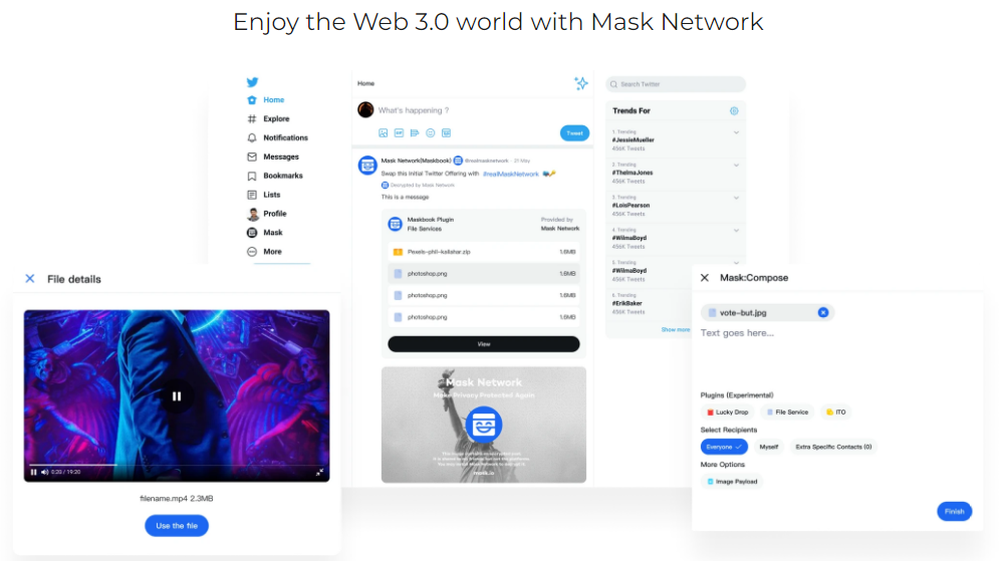 Mask Network Screenshot 1