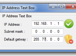 MaskedTextBox