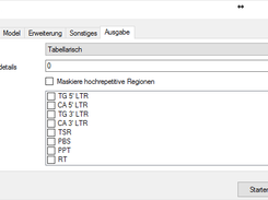 Start des LTR Finders
