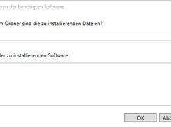 Installationsfenster des RepeatMaskers