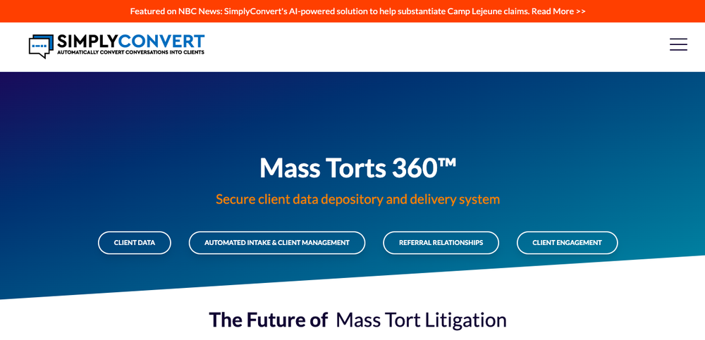 Mass Torts 360 Screenshot 1