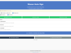 Massar Auto-Sign Screenshot 1