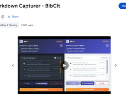 Markdown Capturer - BibCit essential extension for ChatGPT and Gemini markdown export. Works across all languages. Required for MassiveMark.