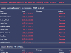 Mass Planner Contact Members