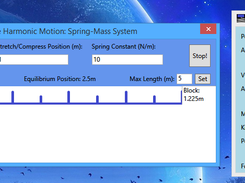 Mass-Spring System Simulation Screenshot 1
