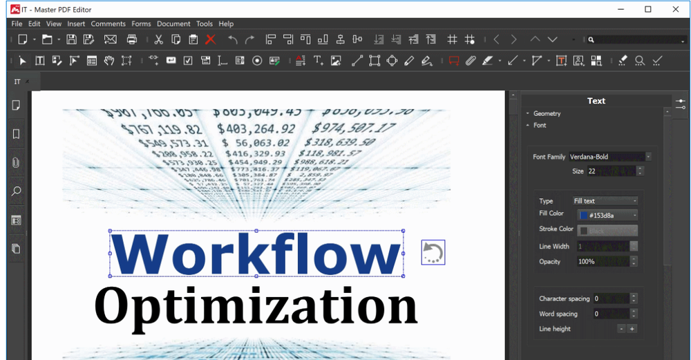 Master PDF Editor Screenshot 1