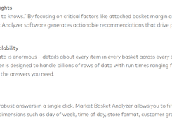 Mastercard Market Basket Analyzer Screenshot 1