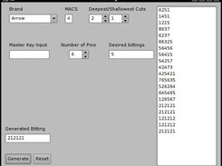 Masterkey 0.0.4 running in linux