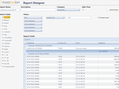 Masterplan ERP Screenshot 1