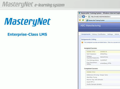 MasteryNet LMS Screenshot 1