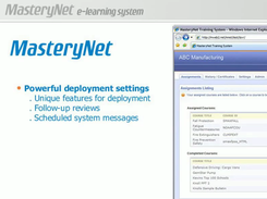 MasteryNet LMS Screenshot 2