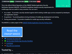 MASVS Screenshot 1