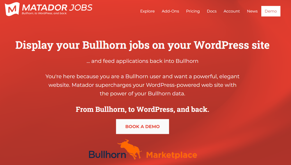 Matador Jobs Screenshot 1