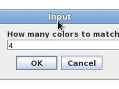 Selecting number of colors