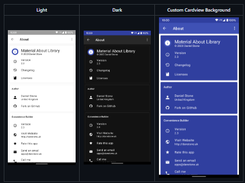 material-about-library Screenshot 1