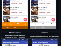 Material Bottom Navigation Library Screenshot 1