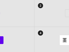 Component sample - 4 types of buttons