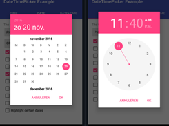 Material DateTime Picker Screenshot 1