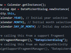 Material DateTime Picker Screenshot 2