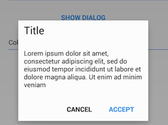 Material Design Android Library Screenshot 2