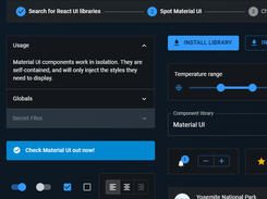 Material UI Screenshot 1
