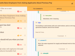 Materialistic for Hacker News Screenshot 1