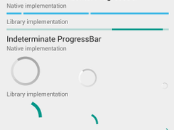 MaterialProgressBar Screenshot 1