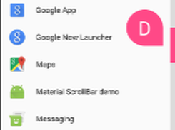 MaterialScrollBar Screenshot 1