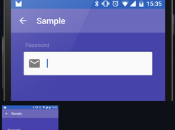 MaterialTextField Screenshot 1