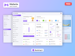 free bootstrap 5 html admin template