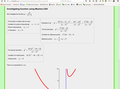 Function investigation (sample output)